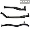 Ignite Exhausts Turbo Back for Toyota Landcruiser 76 Series V8 Wagon 3" No Cat With Hotdog 409 Stainless Steel