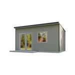 Quick Built 5.4m x 3.6m Studio Incl Floor Outdoor Structure