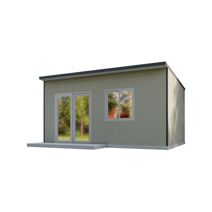 Quick Built 5.4m x 3.6m Studio Incl Floor Outdoor Structure