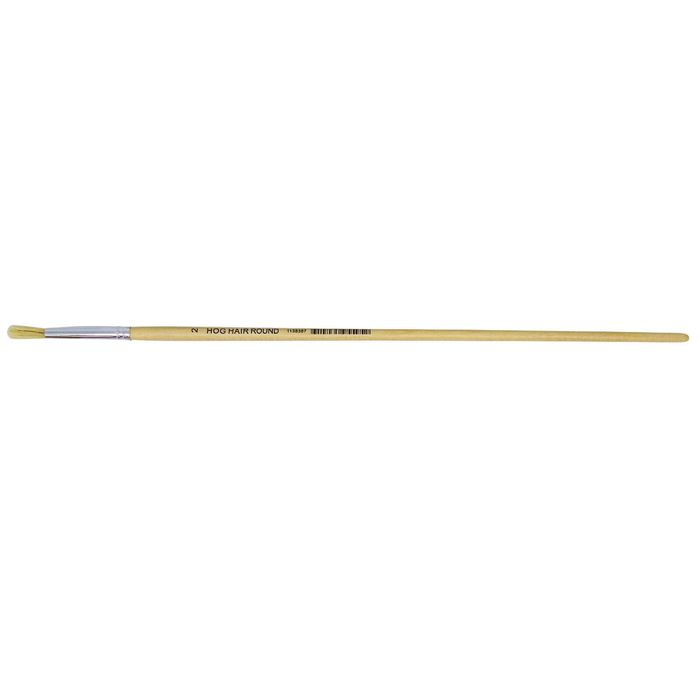 Practa Size 2 Round Hog Hair Paint Brush