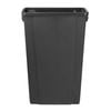 Jantex Slim Waste Bin Space Saving Design Black 80l 750x520x298mm Commercial Kitchen Storage