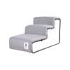 Ibiyaya Everest Practical Pet Stairs for Cats & Dogs - NEW Large Steps - Grey