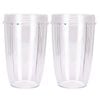 2x For Nutribullet Tall Cups 24 Oz Suits most 600 and 900 Models
