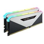 (LS) Corsair Vengeance RGB RT 16GB (2x8GB) DDR4 3200MHz C16 16-20-20-38 White Heatspreader Desktop Gaming Memory for AMD