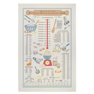 Ulster Weavers Kitchen Measurements Cotton Tea Towel