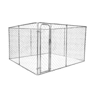 Rapid 2-In-1 Galvanised Steel Dog Run & Kennel Animal Enclosure