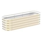 Birdies 370mm Merino/Paperbark 6 Small Sizes In 1 Raised Garden Bed