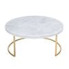 NF Living Stacked Serving Tray Large Display 20x9 Top Gold Frame