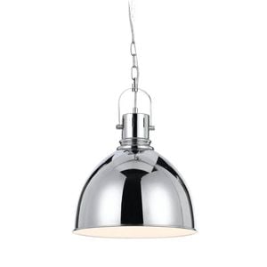 Telbix Market Modern Pendant Hanging Lamp Light Metal Chrome