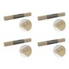 4x Top Chef Beige Non Slip Drawer Liner PVC Material Versatile Use - 40x100cm