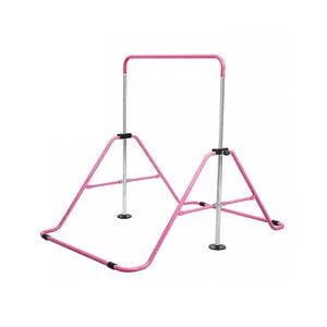 Fitness Master Kids Gymnastics Bars Training Horizontal Bar Monkey Kip Bar Pink