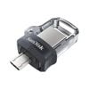 Sandisk Ultra Otg Usb Drive – 16gb Dual Connector – Clear Design – Compact & Reliable