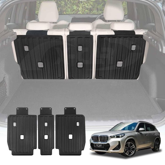 Back Seat Protector for BMW X1 U11 Series 2022-Onwards All Weather Heavy Duty Seat Kick Mats