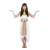 More Than Party Adult White and Gold Egyptian Queen Costume M/L