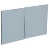 Kaboodle 900mm Danish Blue Alpine Medium Rangehood Doors - 2 Pack