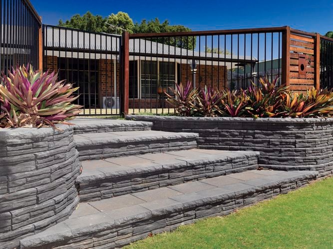 paved wall