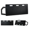 VEVOR 100x40cm Soccer Rebounder Board Black with 2 Angles Rebound HDPE for Training Equipment