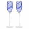 Tempa Skylar Set of 2 Champagne Glasses - Ocean