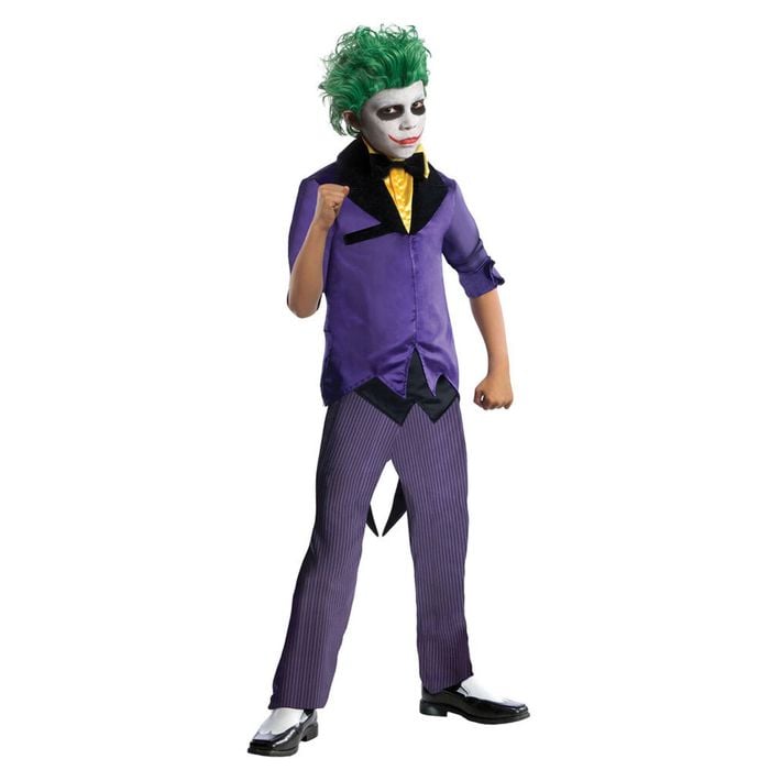 Rubies The Joker DC Comics Deluxe Dress Up Childrens/Kids Costume Size L 8-10y