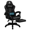 ALFORDSON Massage Gaming Chair BLack