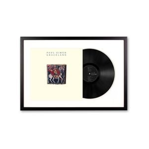 Framed Paul Simon Graceland Vinyl Album Art
