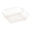 Clark White Powder Coated Advance Steel Draining Basket