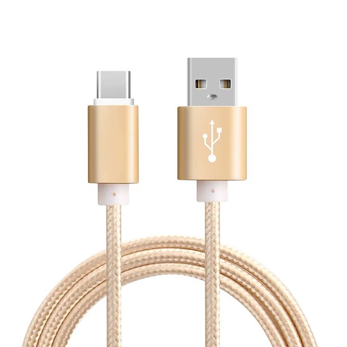 iWill Type-C Braided Fast Data Charger Cable for Samsung Galaxy S21 S22 S23 PLUS Ultra - 1 meter