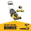 DeWALT 2 x 18V XR Brushless Mower Kit DCMW564P2-XE