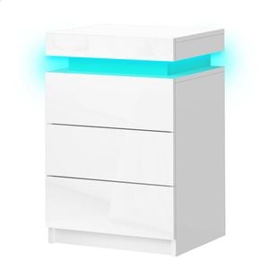 ALFORDSON Bedside Table LED