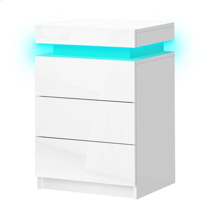 ALFORDSON Bedside Table LED