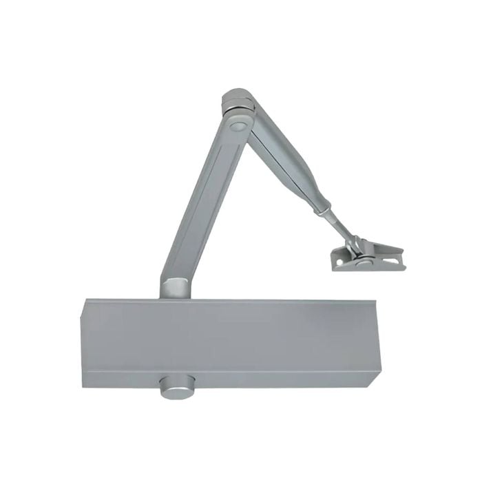 Zanda Silver Standard Door Closer EN2-4 Mechanism & Flat Bar