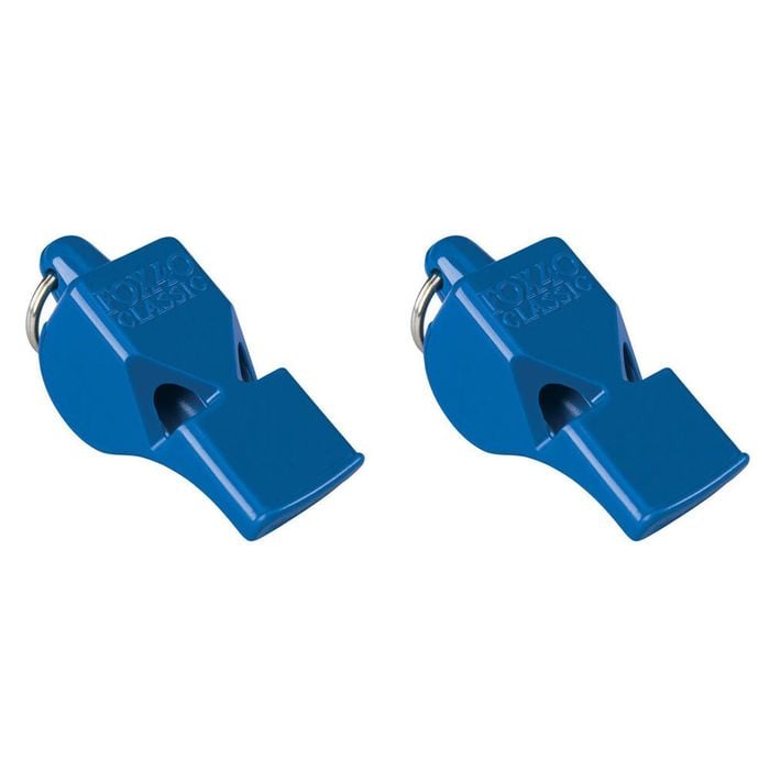 2PK Fox 40 Summit Classic Whistle Outdoor Sports Accessory Blue