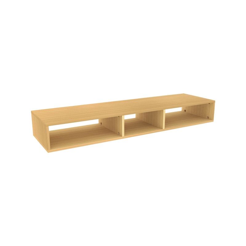 Lugna 183 x 1406 x 390mm Sand 1 x 3 Slim Storage Unit