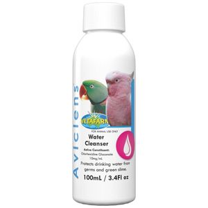 Vetafarm Aviclens Liquid Water Cleanser & Disinfectant for Birds 100ml