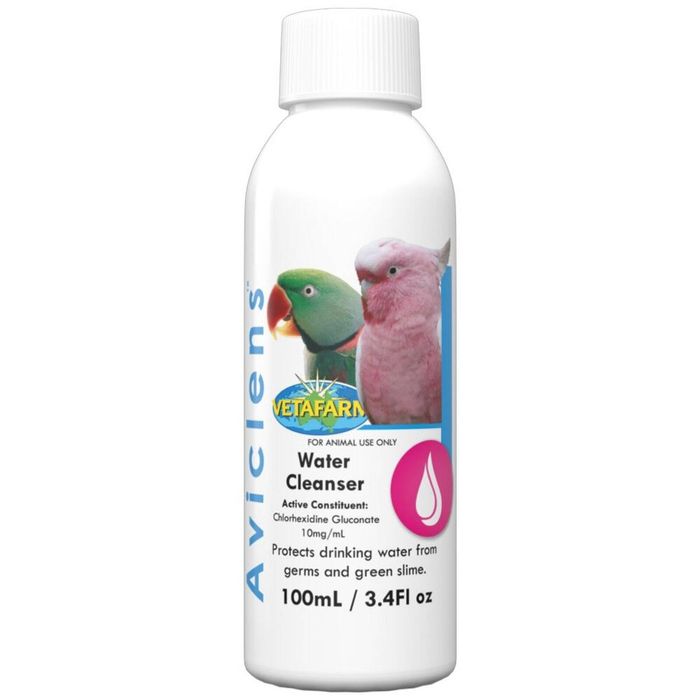 Vetafarm Aviclens Liquid Water Cleanser & Disinfectant for Birds 100ml