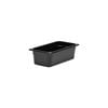 Cambro 1/3 Size Food Pan Polycarbonate Black 176x325x100mm / 3.6Lt