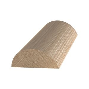 30 x 12mm 2.4m Tasmanian Oak Half Round Dowel