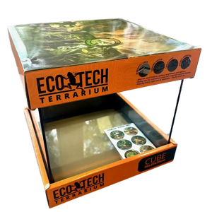 Eco Tech Glass Reptile Terrarium Tank 30 X 30 X 30cm