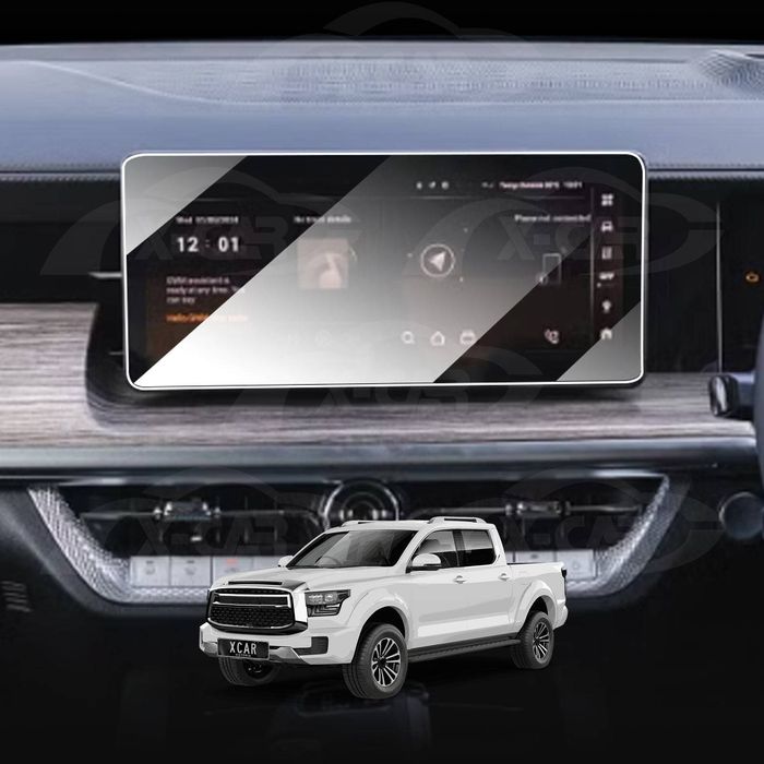 Tempered Glass Screen Protector For Gwm Cannon Alpha 2024-onwards 12.3 Inch Console Screen Anti-scratch Cover Accessories