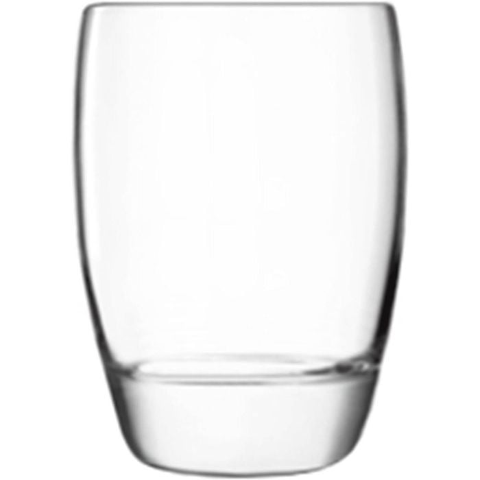 4pc Luigi Bormioli Masterpiece DOF 345ml Water Juice Glasses Set