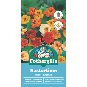 Fothergill's Jewel Nasturtium Flower Seeds