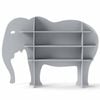 Costway 3-tier Kid Bookcase Elephant Bookshelf Toy Storage Organizer Shelf