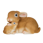 Northcote Pottery 20cm Rabbit Family Garden Statue