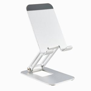 Desky Foldable Pro Phone Stand - Silver