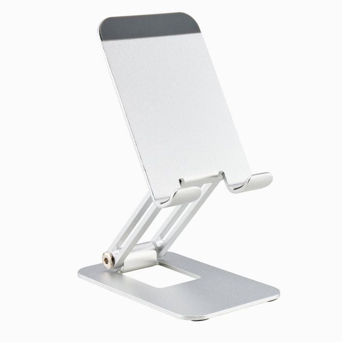 Desky Foldable Pro Phone Stand - Silver