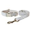ANYWAGS Pet Collar Leash Set White Supplies Dog Accessories