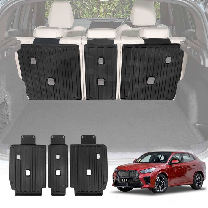 Back Seat Protector for BMW iX2 U10 Series 2024-Onwards  Car Seat Kick Mats Cover