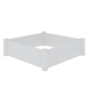Rapid 1200 x 1200 x 338mm White PVC Raised Garden Bed