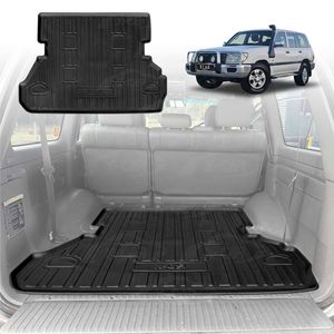 Boot Liner For Toyota Land Cruiser 100 Series Lc100 1998-2007 Without 3rd Row Seat All Weather Heavy Duty Cargo Trunk Mat Tray