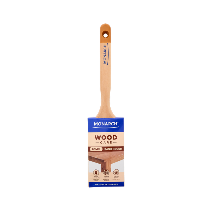 Monarch 63mm Woodcare Sash Paint Brush